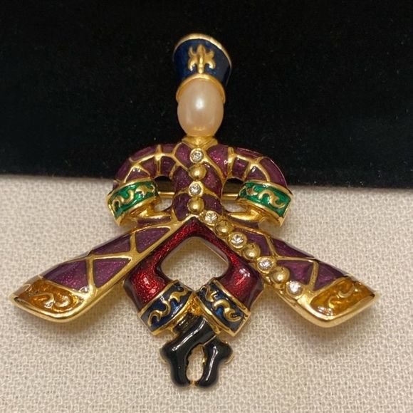 Vintage Joan Rivers Classics Collection Brooch - Picture 5 of 15